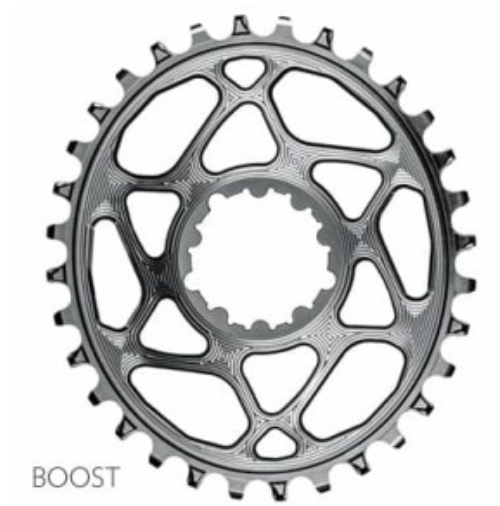 Absolute Black - Oval Boost Directmount SRAM