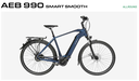 Velo de Ville AEB990 SMART 28" 5vit. Neo RL british green mat 50 barre haute