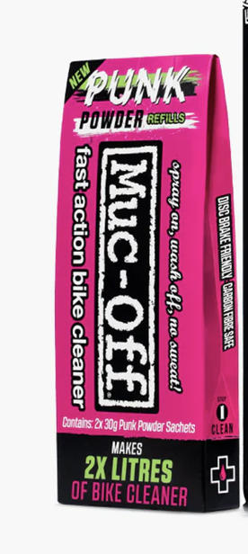 MUC-OFF Punk Powder Bike Cleaner Twin Pack