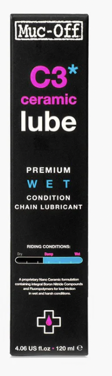 Muc-Off Wet Lube C3 Kettingolie Ceramic 120ML