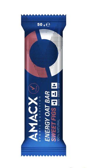 Amacx Energy Oat Bar 12x50gr Sweet Figs