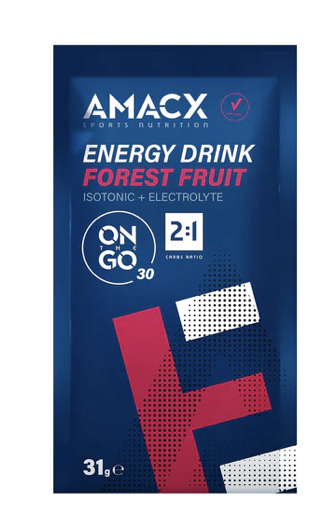 Amacx Energy drink on the Go 2:1 12x31g Forest Fruit