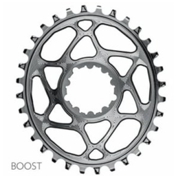 [SROVBOOST34BK] Absolute Black - Oval Boost Directmount SRAM