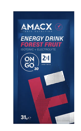 [515249] Amacx Energy drink on the Go 2:1 12x31g Forest Fruit